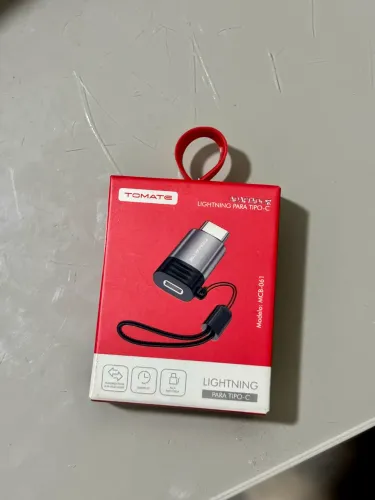 Adaptador Lightning para tipo c