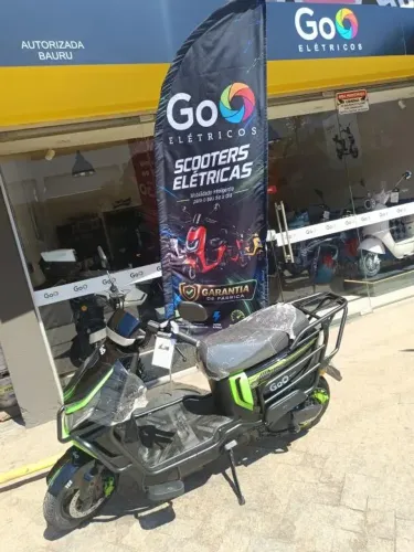 Scooter Eletrico GoO 1000 W - Modelo Work Black Night Edition