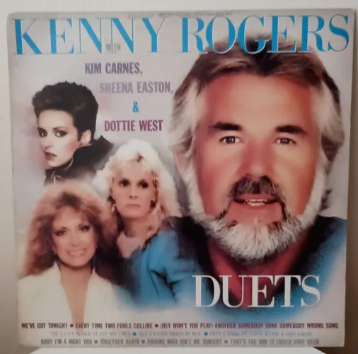 Kenny Rogers. DUETS. Vinil. Imperdível! 