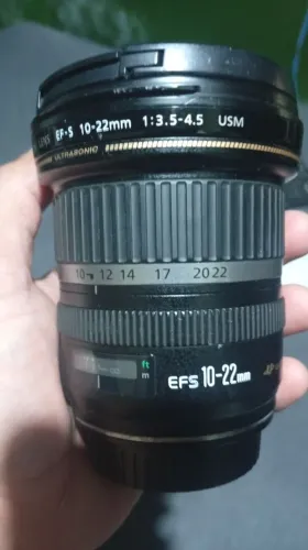 Lente Canon efs 10 22