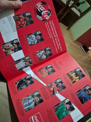 Álbum da copa do mundo, capa dura.