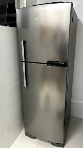 Geladeira Brastemp 385 Litros Frost Free Duplex Painel Eletrônico Inox - 110V