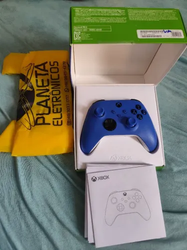 Controle Xbox One X Azul