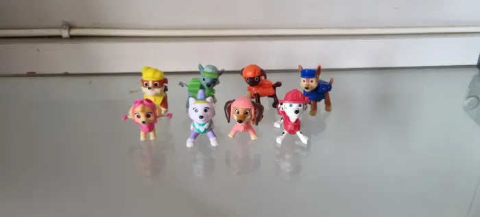Coleção patrulha canina completa - kinder ovo
