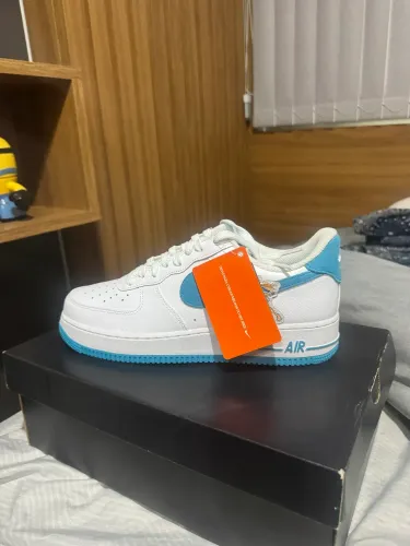 Air force 1 space jam novo nunca usado ou colocado ao pé