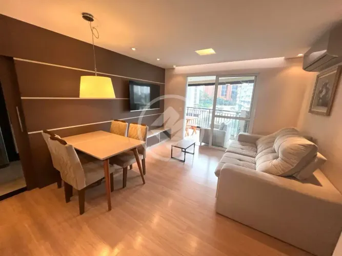Apartamento mobiliado para locação, 96m2, 3 dorms, 2 suítes, 3 vagas, Alphaville codigo: 3
