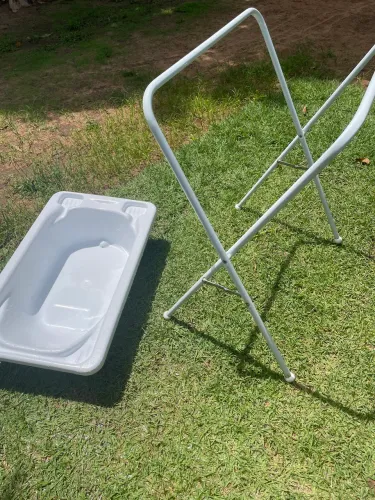 Banheira com Suporte para bebê