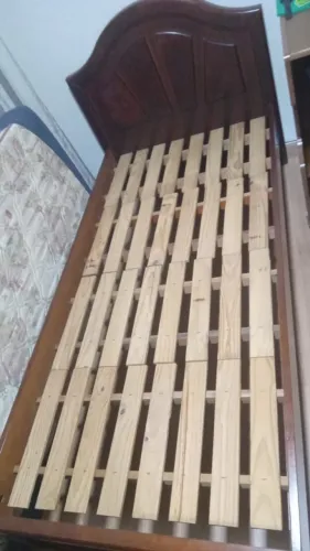 Cama solteiro mais colchão 