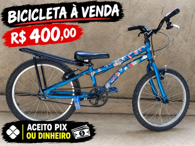 Bike aro 20 montadinha,ruston/freio GTA