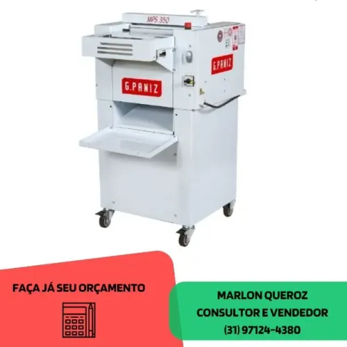 Modeladora de Padaria 50CM G.Paniz Novo 220v