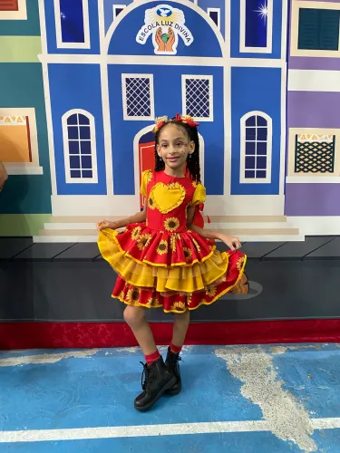 Caipira - Vestido Junino 