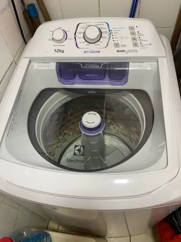Máquina de lavar roupas 12kg - máquina de lavar roupas com função centrifugadora