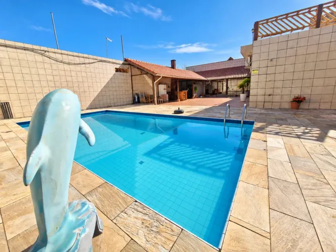 Casa pé na Areia 3 suítes piscina churrasqueira