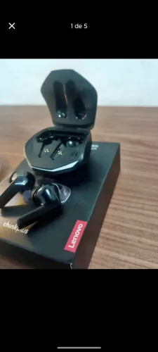 Fone bluetooth Lenovo GM2 PRO - Novo