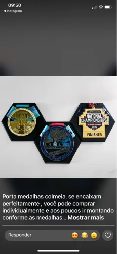 Porta medalhas ?