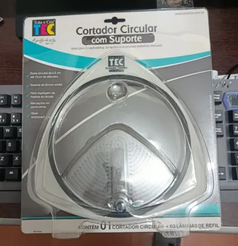 Cortador circular - Toke e Crie