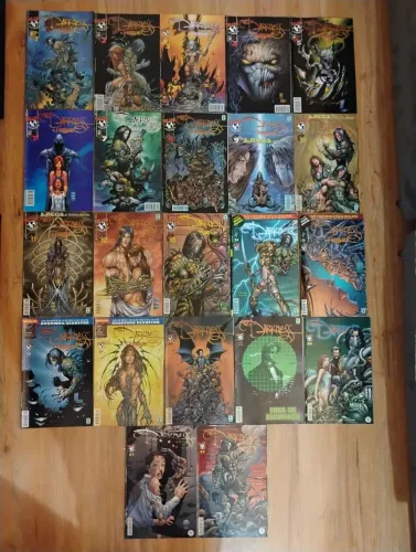 DARKNESS & WITCHBLADE LOTE COM 22 EDIÇÕES (06/1998-04/2000) ABRIL 