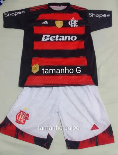 Kit de times camiseta e bermuda 