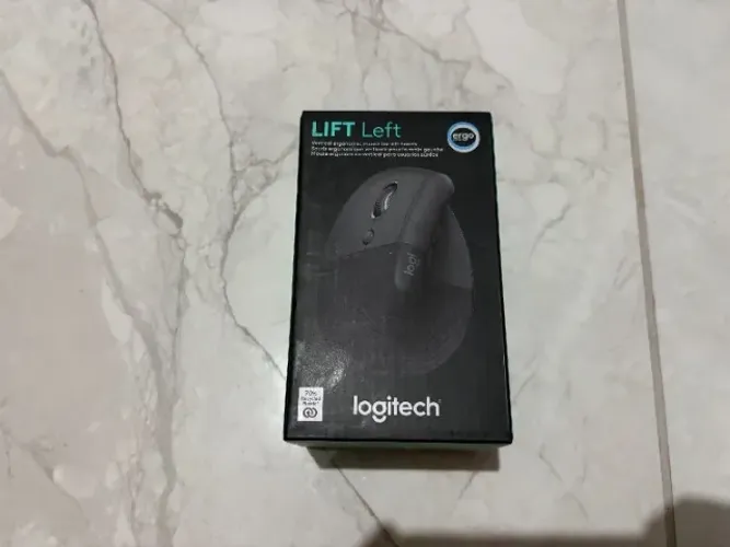 Mouse Logitech Lift Left Vertical Ergonômico Canhoto - Novo Lacrado