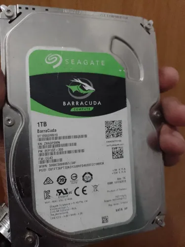 HD 1 TB 1000gb pra PC ou DVR ok christal disk info ok saudavel azul