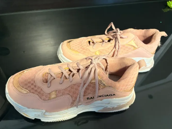 Tenis balenciaga rosê tamanho 38