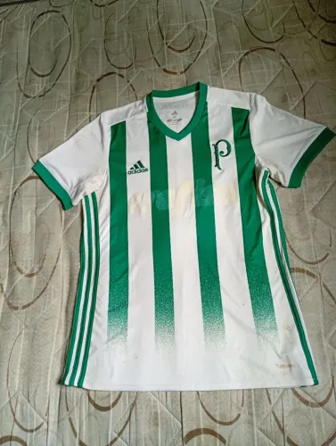 Camisa Do Palmeiras 2017 Branca Adidas Tamanho M Original