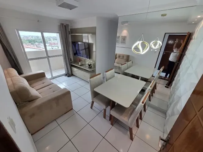 Cristo - Alugo apartamento com 2 quartos semi mobiliado.
