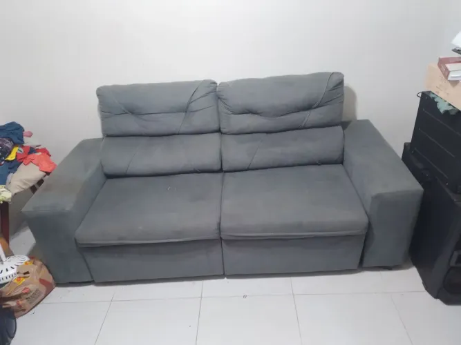 Sofá retrátil muito conservado preço muito bom zap * Martins.