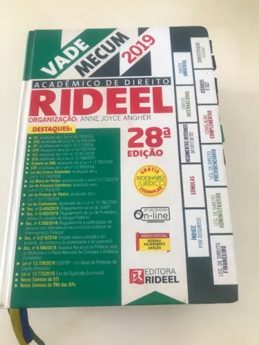 Vade Mecum 2019 Editora Rideel 28 Edição