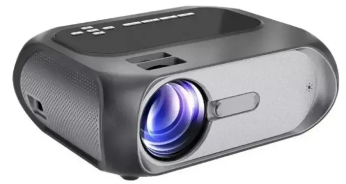 Projetor New-T7 Full HD 4k Espelhamento 140 Pol Wifi Cor Cinza-escuro