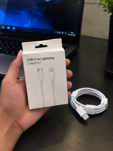 Cabo USB-C para Lightning iPhone 