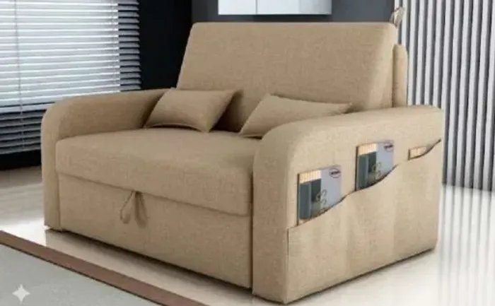Sofá cama 2 em 1 (sofá de 2 lugares é cama de casal) Novo a pronta entrega 