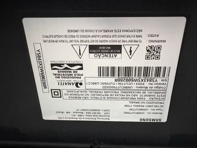 TV 58 polegadas Samsung 