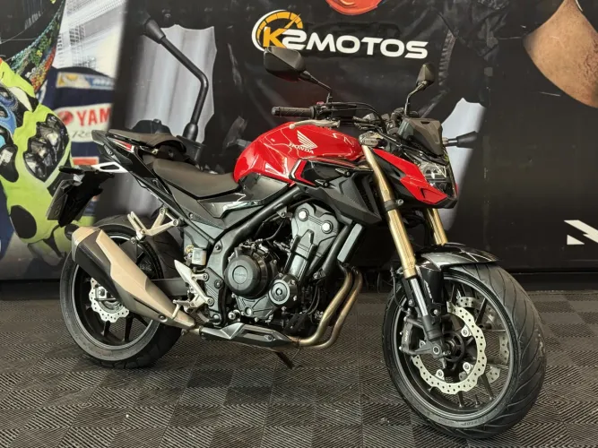 Honda CB 500F 2024/24 * 10.037Kms, Suspensao invertida