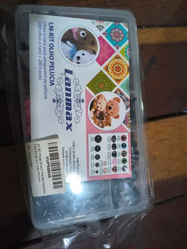 Kit olho de pelúcia