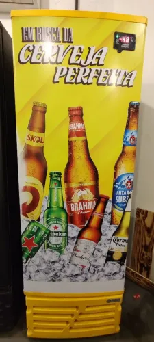 Cervejeira / Freezer Vertical Imbera CCV355 Porta Cega - 542L (220V) Perfeito Estado
