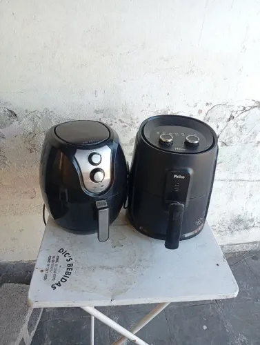 Fritadeira elétrica Air fryer com defeito as duas não esquenta 