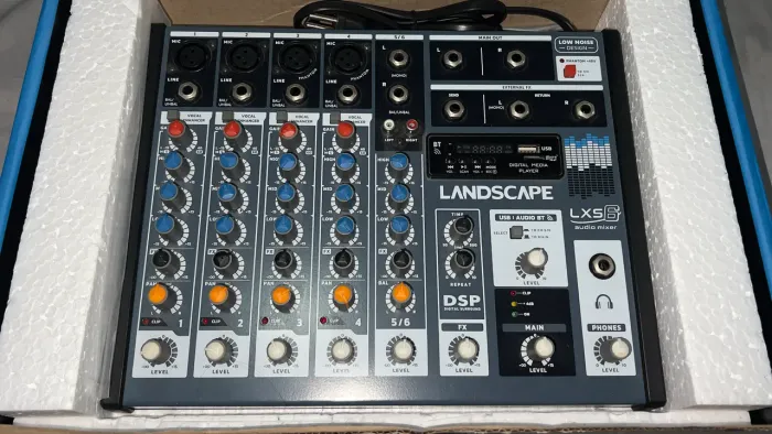 Mesa de Som 6 canais - Landscape Lsx6