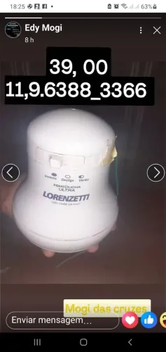 Chuveiro elétrico