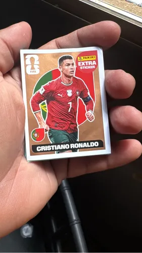 Figurinha legend de CR7 Bronze
