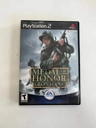 JOGO MEDAL OF HONOR FRONTLINE SEMINOVO - PS2