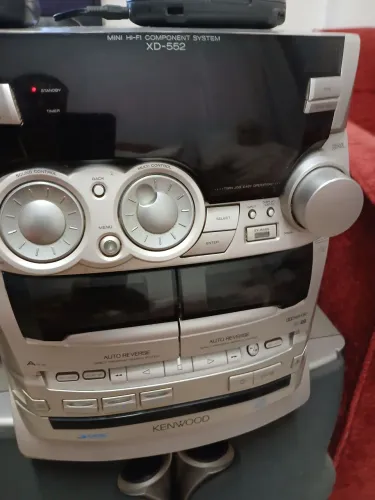 Raro minisistem kenwood pra restauro