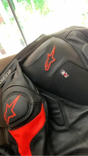 MACACÃO ALPINESTARS CHALLENGER V2 2 PEÇAS TAMANHO 50