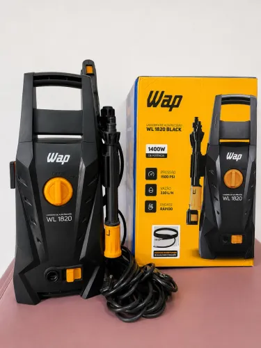 WAP WL 1820 Black 1400W - Lavadora de Alta Pressão 1500 PSI Completa