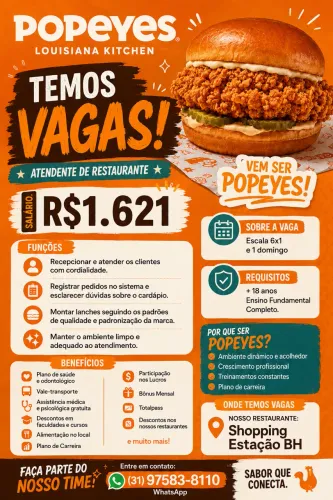 Vaga de emprego 