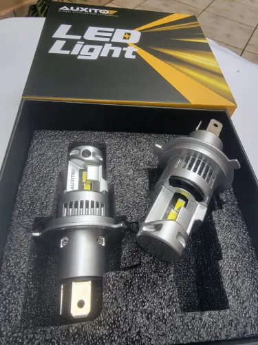 1 par lâmpadas LED para farol 