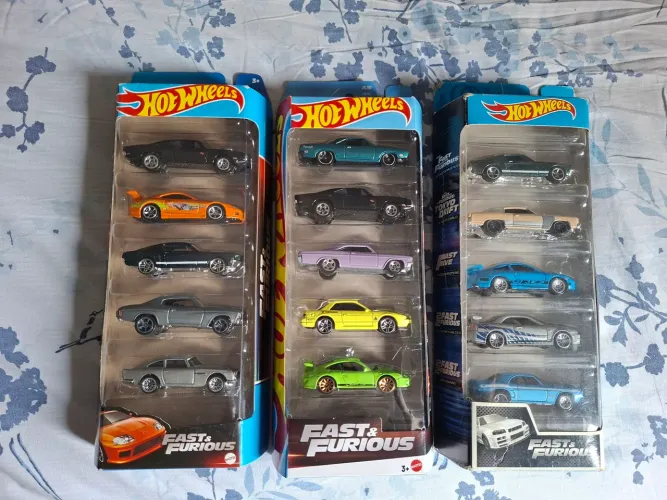 Hotwheels trio pack Velozes e Furiosos