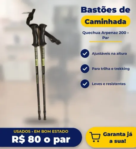 Bastões de caminhada
