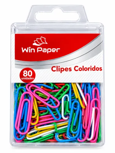 kit clips de papel 80 unidades