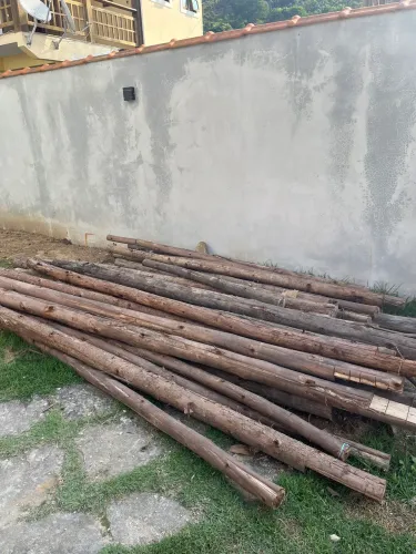 Escoras de eucalipto